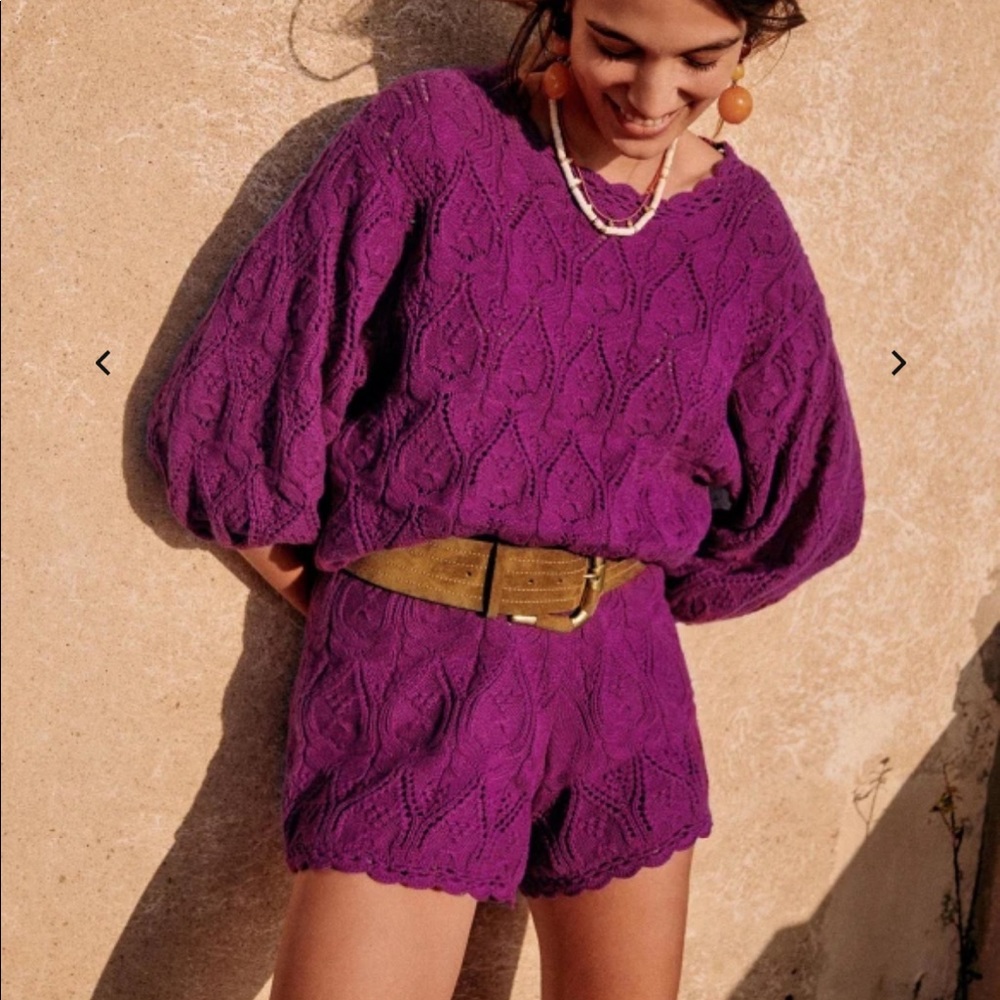 Sezane Sailor Jumper - gorgeous color!